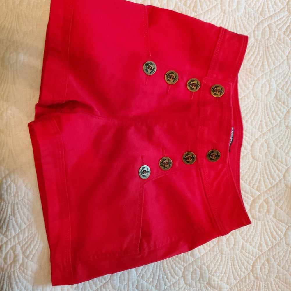 High waisted shorts